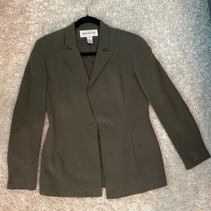 Jones New York blazer jacket (Green) size 6